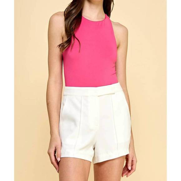 NEW TCEC dolly racerback bodysuit in pink - Picture 1 of 1